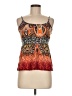 Assorted Brands Orange Sleeveless Top Size M - photo 1