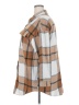 Shein Curve 100% Polyester Plaid Brown Coat Size 2X - photo 5