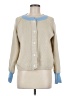 Unbranded 100% Polyester Tan Cardigan Size M - photo 1