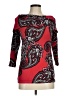 Carmen Carmen Marc Valvo Paisley Red Pullover Sweater Size M - photo 1