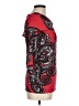 Carmen Carmen Marc Valvo Paisley Red Pullover Sweater Size M - photo 4