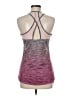 Reebok 100% Polyester Pink Active Tank Size M - photo 2