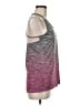 Reebok 100% Polyester Pink Active Tank Size M - photo 4