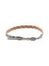 Gap Tan Silver Leather Belt Size S - photo 1