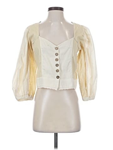 Let Me Be 3/4 Sleeve Blouse (view 1)