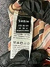 Shein 100% Polyester Stripes Orange Casual Pants Size M - photo 4