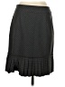 INC International Concepts Chevron-herringbone Black Formal Skirt Size 2 - photo 2