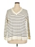 Gap Outlet Stripes Ivory Pullover Sweater Size XXL - photo 1