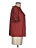 J.Crew 100% Polyester Burgundy Short Sleeve Blouse Size S - photo 4