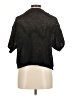 Double Zero Black Short Sleeve Blouse Size M - photo 2