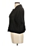 Double Zero Black Short Sleeve Blouse Size M - photo 5