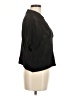 Double Zero Black Short Sleeve Blouse Size M - photo 4