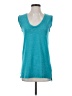 Rubbish 100% Polyester Teal Sleeveless T-Shirt Size S - photo 1