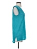 Rubbish 100% Polyester Teal Sleeveless T-Shirt Size S - photo 4