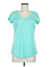 Xersion 100% Polyester Teal Short Sleeve T-Shirt Size M - photo 1