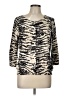Talbots Outlet Ivory 3/4 Sleeve Top Size Lg Petite - photo 1