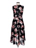 Elle 100% Polyester Floral Black Casual Dress Size 4 - photo 2