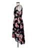 Elle 100% Polyester Floral Black Casual Dress Size 4 - photo 5