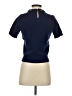 Ann Taylor Blue Short Sleeve Turtleneck Size S - photo 2