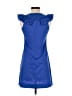 Antonio Melani 100% Polyester Solid Blue Casual Dress Size 2 - photo 2
