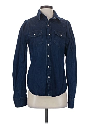 Torn by Ronny Kobo Long Sleeve Button-Down Shirt (view 1)