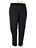 DressBarn Solid Black Active Pants Size 18 - photo 1