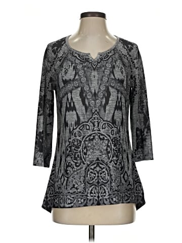 One World 3/4 Sleeve Top (view 1)