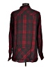CAbi 100% Rayon Plaid Red Long Sleeve Button-Down Shirt Size M - photo 2