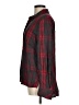 CAbi 100% Rayon Plaid Red Long Sleeve Button-Down Shirt Size M - photo 5