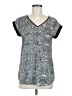 Express Gray Short Sleeve Top Size M - photo 1