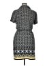 Max Studio Print Blue Casual Dress Size XL - photo 2