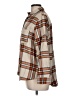 Universal Thread Plaid Tan Long Sleeve Button-Down Shirt Size M - photo 5