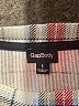 Gap Body Silver Long Sleeve Blouse Size L - photo 7