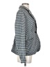 Lands' End 100% Polyester Checkered-gingham Blue Blazer Size S - photo 4
