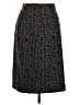 Classiques Entier Graphic Black Wool Skirt Size 10 - photo 1