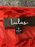 Lulus Red Long Sleeve Top Size S - photo 3
