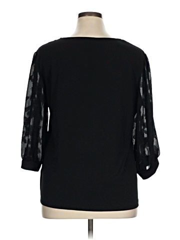 Carmen Carmen Marc Valvo 3/4 Sleeve T-Shirt (view 2)