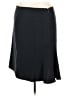 AGB Solid Black Casual Skirt Size 12 Petite - photo 2