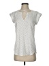 Express 100% Polyester Polka Dots Silver Sleeveless Blouse Size XS - photo 1