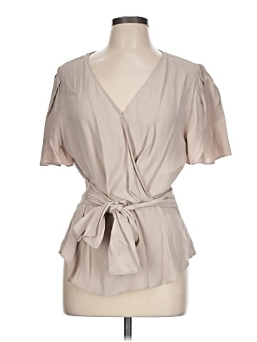 Lost April Short Sleeve Blouse (view 1)