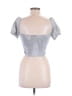 Wilfred Silver Short Sleeve Blouse Size S - photo 2