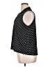 Beacon Polka Dots Black Sleeveless Blouse Size 1X - photo 5