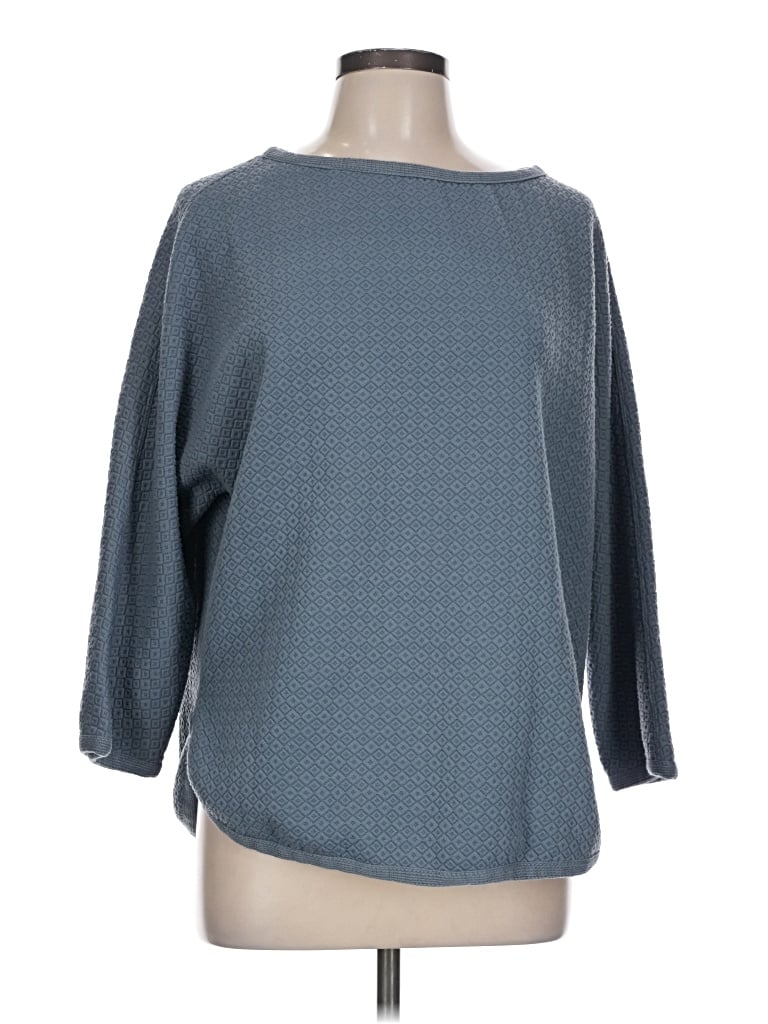 Pre-owned Max Studio Pullover Sweater In Blue