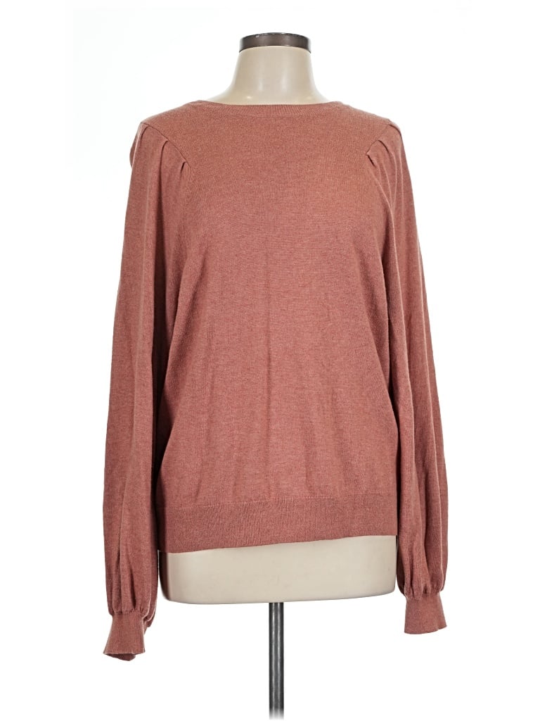 Pre-owned Leith Pullover Sweater In Brown