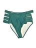 Shein Color Block Teal Swimsuit Bottoms Size M - photo 1