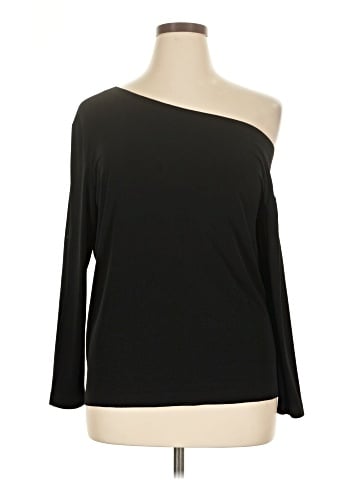 Norma Kamali 3/4 Sleeve T-Shirt (view 1)