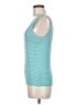 Akris Punto Stripes Teal Tank Top Size 8 (estimated) - photo 5