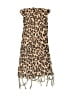 Unbranded 100% Rayon Animal Print Tan Brown Scarf One size - photo 2