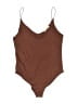 Gaze Brown Bodysuit Size M - photo 1