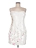 Likely 100% Polyester White Cocktail Dress Size 6 - photo 1